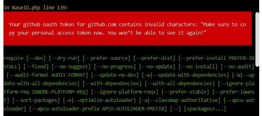  Github OAuth Token Flarum 